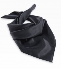        Szatén női kendő - Fekete Női divatkendő és sál